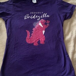 Port and Company Purple Bridezilla Women's Top